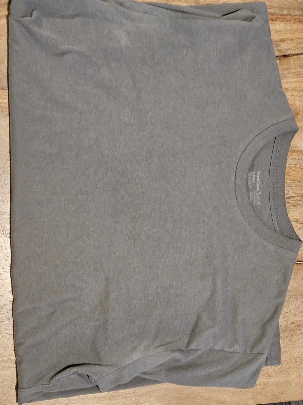 Men's Short Sleeve Crewneck T-Shirt in Heather Gray